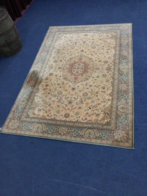 Lot 222 - A PERSIAN DESIGN CARPET