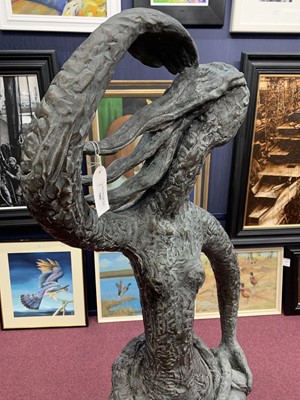 Lot 785 - WOMAN OF THE NORTH, A SCULPTURE BY ELEANOR CHRISTIE CHATTERLEY