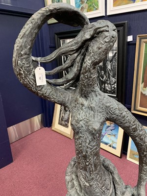 Lot 785 - WOMAN OF THE NORTH, A SCULPTURE BY ELEANOR CHRISTIE CHATTERLEY