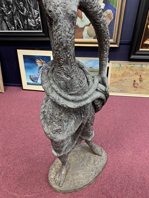 Lot 785 - WOMAN OF THE NORTH, A SCULPTURE BY ELEANOR CHRISTIE CHATTERLEY