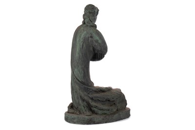 Lot 97 - MOTHER AND CHILD, A SCULPTURE BY ELEANOR CHRISTIE CHATTERLEY