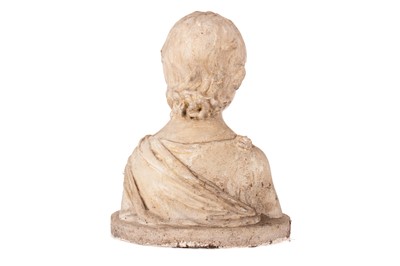 Lot 98 - BUST OF A WOMAN, A SCULPTURE BY ELEANOR CHRISTIE CHATTERLEY