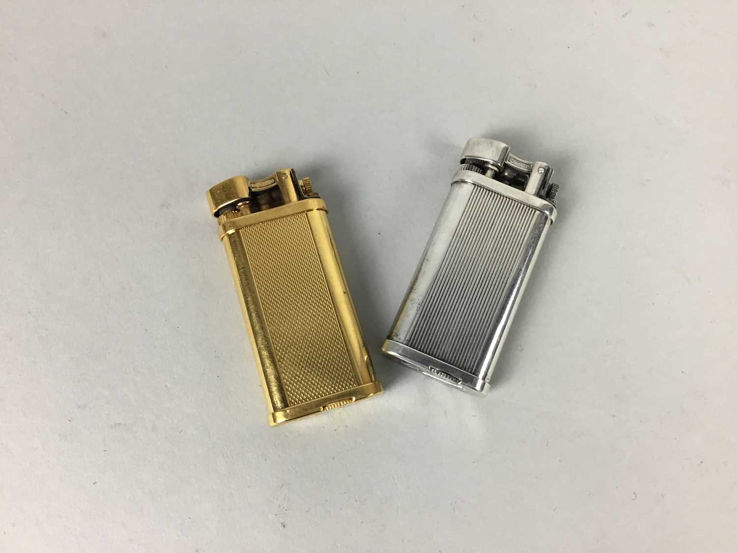 Lot 124 - TWO DUNHILL UNIQUE LIGHTERS