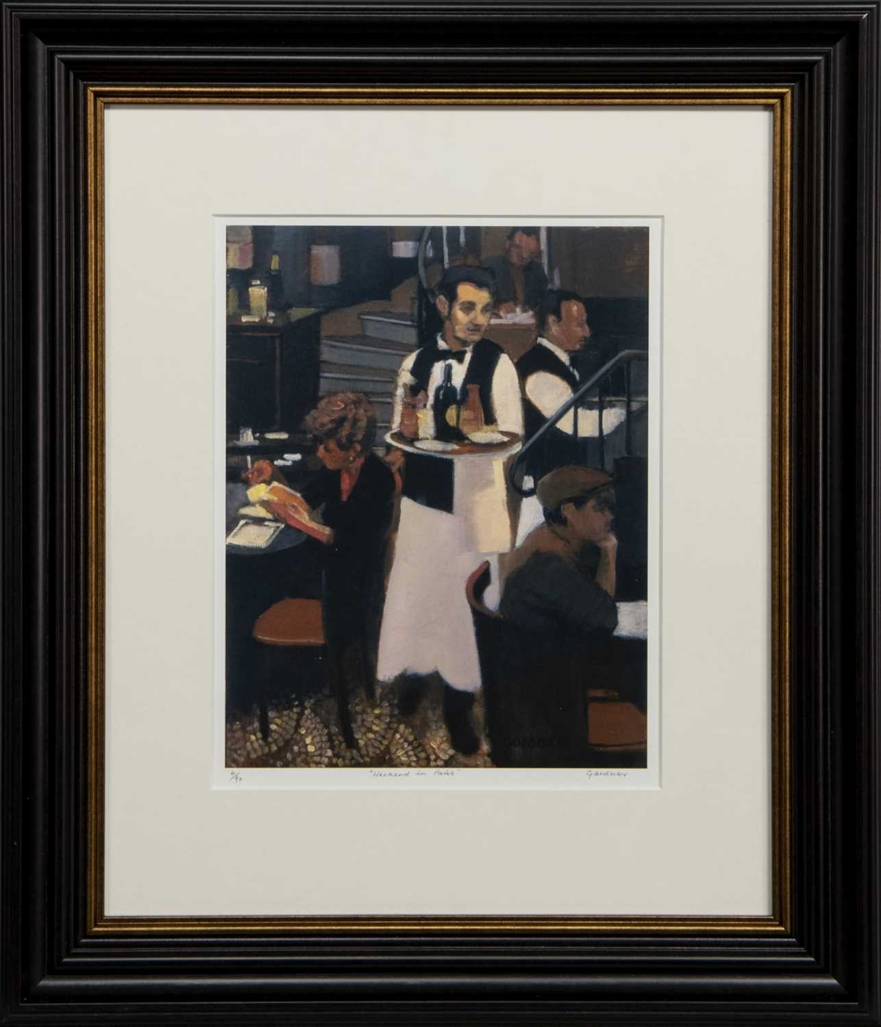 Lot 221 - PARIS WEEKEND, A PRINY BY ALEXANDRA GARDENER