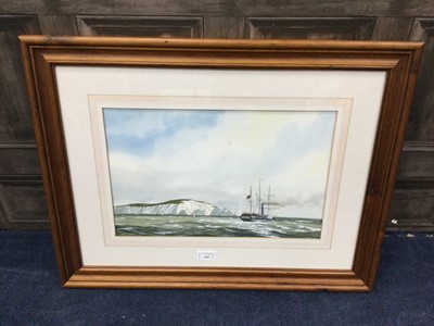 Lot 305 - SAILING SHIP OFFSHORE BY JOHN J. HOLMES ALONG WITH SEVEN OTHER PICTURES