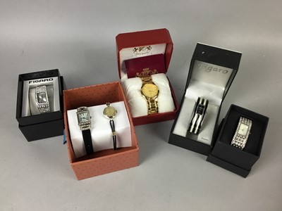 Lot 268 - A COLLECTION OF FASHION WATCHES