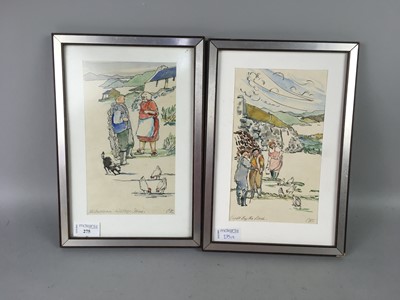 Lot 275 - A PAIR OF SCOTTISH SCHOOL STUDIES