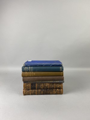 Lot 192 - THE HISTORY OF STIRLINGSHIRE VOLS I & II BY WILLIAM NIMMO ALONG WITH OTHER SCOTTISH INTEREST BOOKS