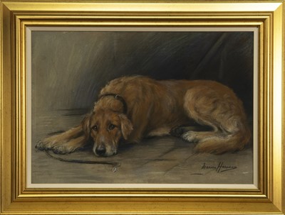 Lot 543 - OLD FAITHFUL, A PASTEL BY MARION HARVEY