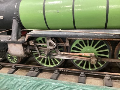 Lot 1045 - A 3.5 INCH GAUGE LIVE STEAM LOCOMOTIVE AND TENDER