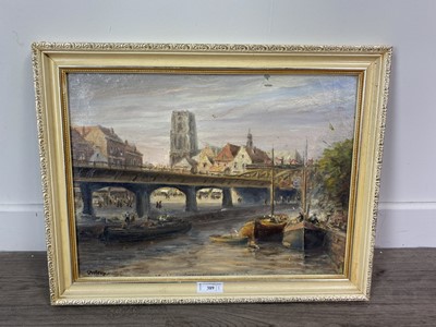 Lot 389 - AN OIL PAINTING BY W.G.ONTROP AND OTHERS