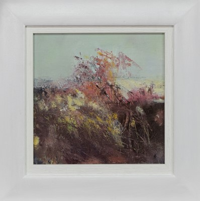 Lot 723 - HEDGEROW TANGLE, A MIXED MEDIA BY MAY BYRNE