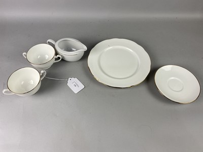 Lot 370 - A BONE CHINA PART DINNER SERVICE