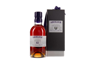 Lot 1 - ABERLOUR SHERRY CASK SELECTION AGED 12 YEARS - 200 YEARS OLD ABERLOUR VILLAGE