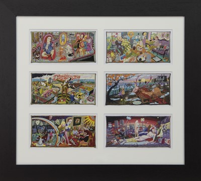 Lot 866 - THE VANITY OF SMALL DIFFERENCES, LITHOGRAPHS BY GRAYSON PERRY