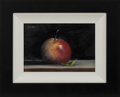 Lot 868 - APPLE, AN OIL BY DARREN SCOTT