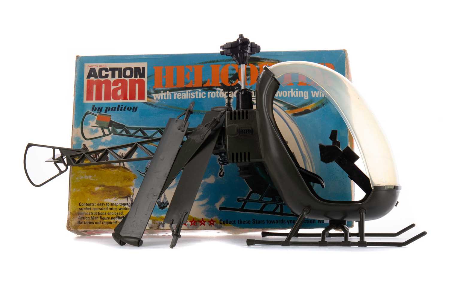 Lot 918 - ACTION MAN HELICOPTER