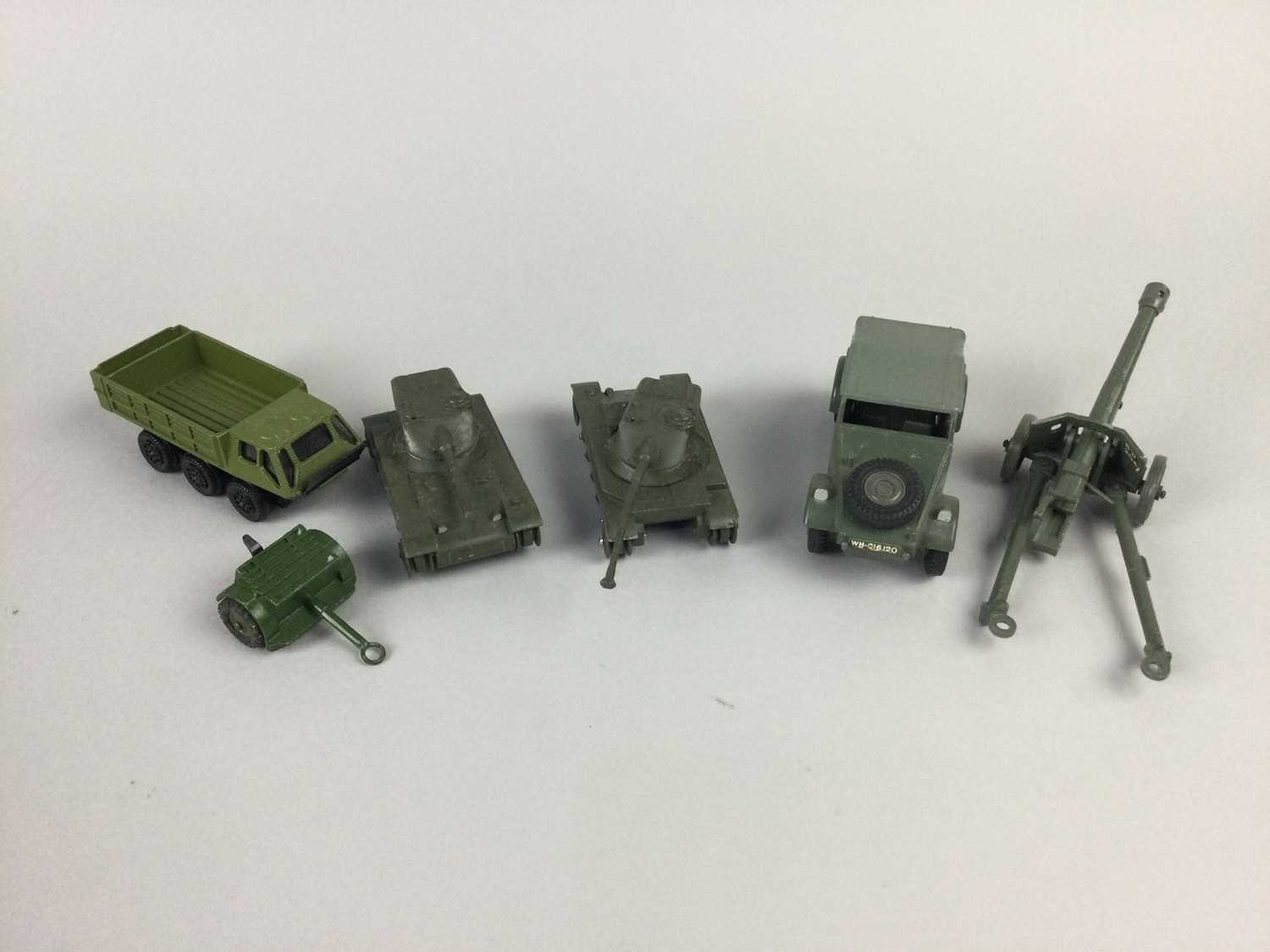 Lot 70 - A LOT OF DINKY MILITARY MODELS