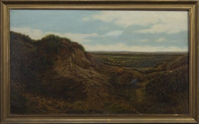 Lot 272 - A LARGE 19TH CENTURY SCOTTISH LANDSCAPE BY KENNETH MACKIE