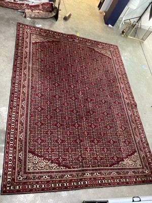 Lot 1751 - A LARGE MIDDLE EASTERN RUG