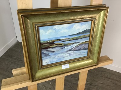Lot 171 - A SMALL OIL PAINTIUNG BY ROSS STEFAN AND ANOTHER