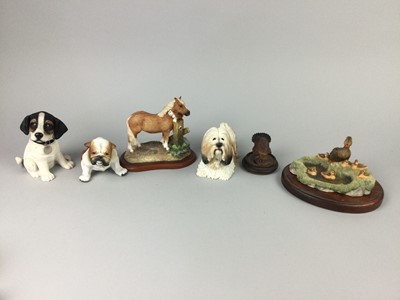 Lot 208 - A COLLECTION OF BORDER FINE ARTS AND OTHER FIGURE CROUPS