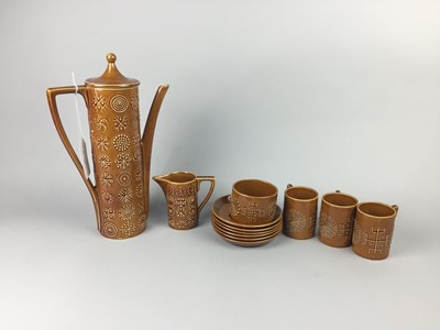 Lot 109 - A PORTMEIRION POTTERY 'TOTEM' PATTERN COFFEE SERVICE