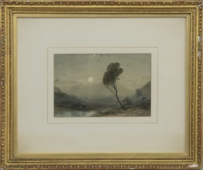 Lot 161 - SNOWDON, A WATERCOLOUR BY WILLIAM COLLINGWOOD SMITH