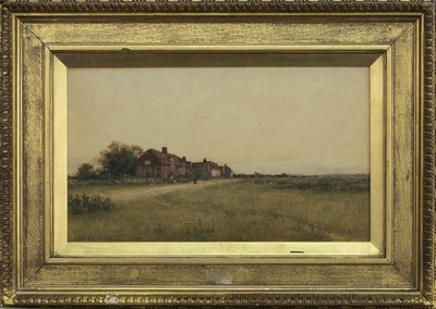 Lot 251 - EVENING STILLNESS, A WATERCOLOUR BY CHARLES DUASSUT