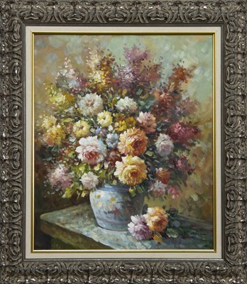 Lot 326 - STILL LIFE, AN OIL