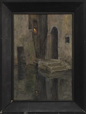 Lot 196 - CLOSE WITH PUDDLES, AN OIL