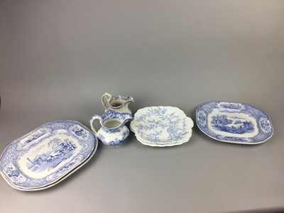 Lot 340 - A PAIR OF LATE 19TH CENTURY AESTHETIC MOVEMENT COALPORT SANDWICH PLATES