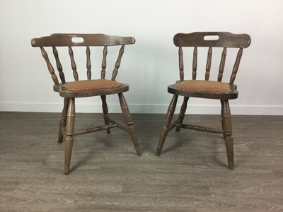 Lot 365 - A SET OF EIGHT EARLY 20TH CENTURY CHAIRS