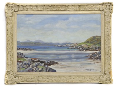 Lot 306 - THE PAPS OF JURA, AN OIL BY HENRY STEWART