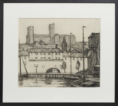 Lot 305 - LINCOLN, A CHARCOAL BY WILLIAM YORK MACGREGGOR
