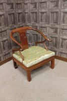 Lot 830 - MID 20TH CENTURY CHINESE ROSEWOOD LOUNGE SUITE...