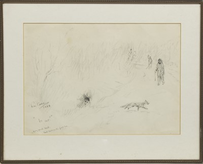 Lot 284 - A PAIR OF SKETCHES BY TOM CARR