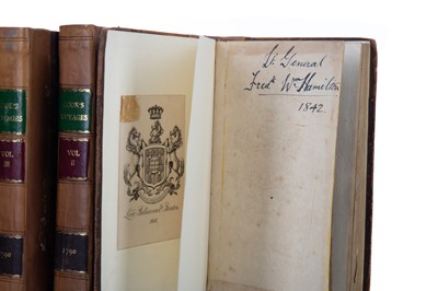 Lot 1095 - A COMPLETE HISTORICAL ACCOUNT OF CAPTAIN COOK'S VOYAGES IN FOUR VOLUMES