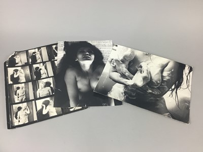 Lot 201 - A COLLECTION OF EROTIC FILM STILLS AND GLAMOUR PHOTOGRAPHS