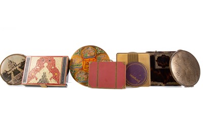 Lot 1103 - A COLLECTION OF TWELVE COMPACTS