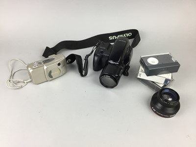 Lot 557 - AN OLYMPUS IS-1000 CAMERA