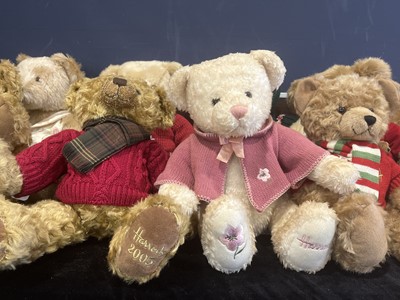 Lot 570 - A LARGE COLLECTION OF HARROD'S CHRISTMAS YEAR BEARS