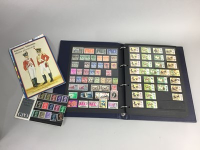 Lot 584 - A COLLECTION OF STAMPS AND FIRST DAY COVERS