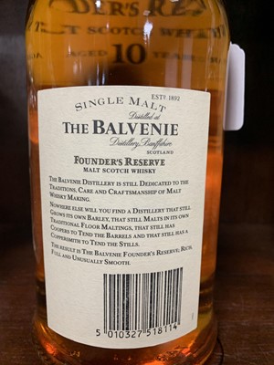 Lot 80 - BALVENIE FOUNDER'S RESERVE AGED 10 YEARS - ONE LITRE