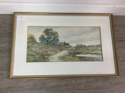 Lot 80 - A LOT OF TWO EARLY 20TH CENTURY WATERCOLOURS