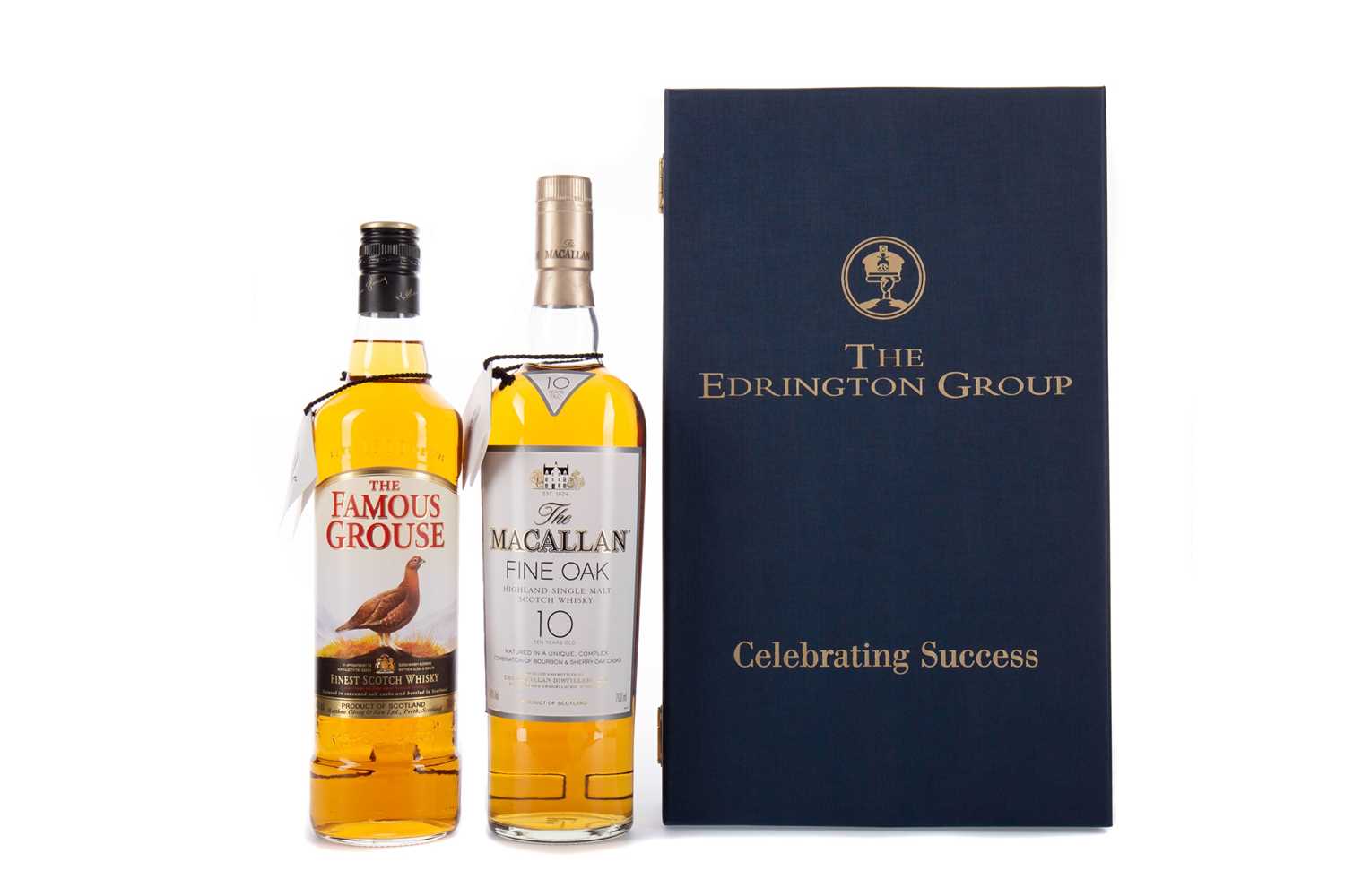Lot 2 - MACALLAN FINE OAK 10 YEARS OLD AND FAMOUS GROUSE