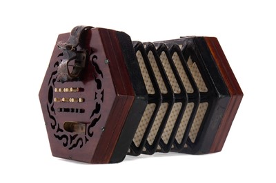 Lot 595 - A CONCERTINA BY CHARLES WHEATSTONE & CO.