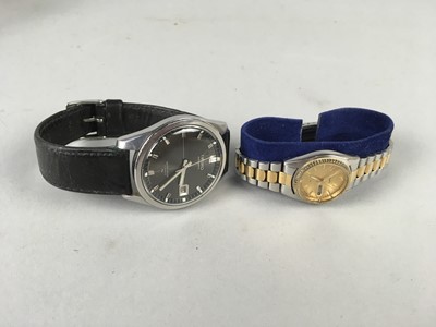 Lot 92 - A LOT OF TWO SEIKO WRIST WATCHES