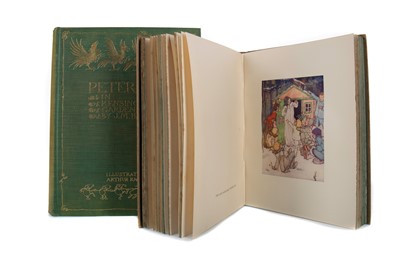 Lot 1109 - PETER PAN IN KENSINGTON GARDENS, BARRIE (J.M) ALONG WIITH THE PETER PAN PICTURE BOOK