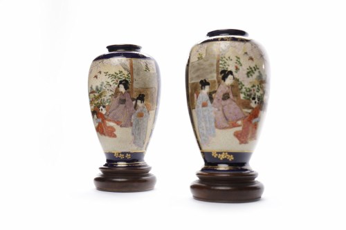 Lot 896 - PAIR OF EARLY 20TH CENTURY SMALL JAPANESE...
